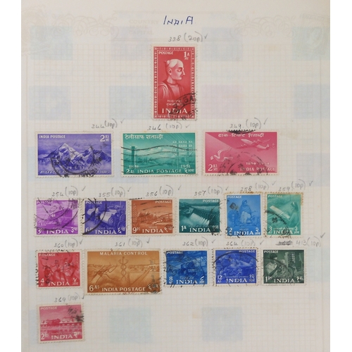 7018 - INDIA a lot to include India Postage various shades and denominations Queen Victoria through to Inau... 