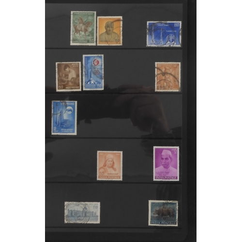 7018 - INDIA a lot to include India Postage various shades and denominations Queen Victoria through to Inau... 