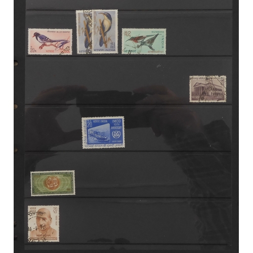 7018 - INDIA a lot to include India Postage various shades and denominations Queen Victoria through to Inau... 