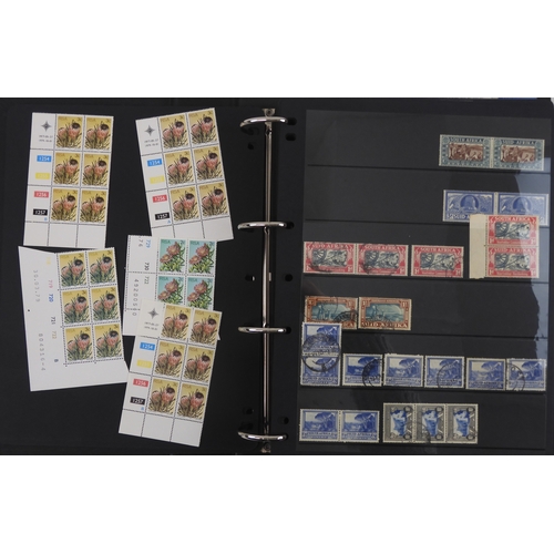 7019 - SOUTH AFRICA a collection on stock sheets to include 1910 2 1/2 d blue Union Of South Africa uswed, ...