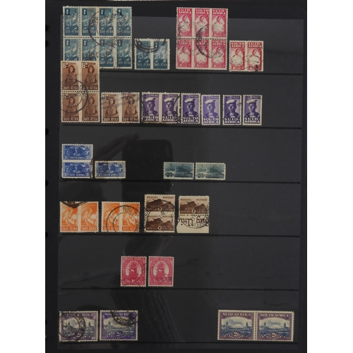 7019 - SOUTH AFRICA a collection on stock sheets to include 1910 2 1/2 d blue Union Of South Africa uswed, ... 