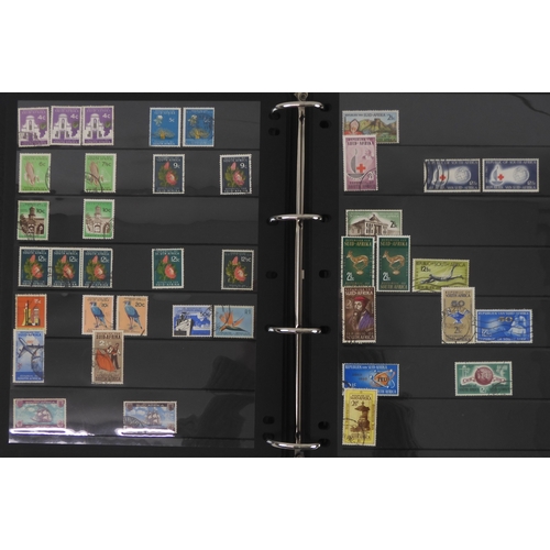 7019 - SOUTH AFRICA a collection on stock sheets to include 1910 2 1/2 d blue Union Of South Africa uswed, ...