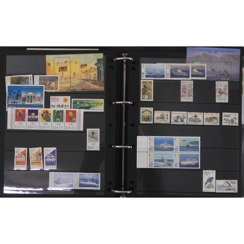 7019 - SOUTH AFRICA a collection on stock sheets to include 1910 2 1/2 d blue Union Of South Africa uswed, ...