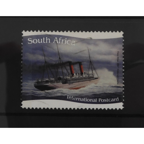 7019 - SOUTH AFRICA a collection on stock sheets to include 1910 2 1/2 d blue Union Of South Africa uswed, ... 