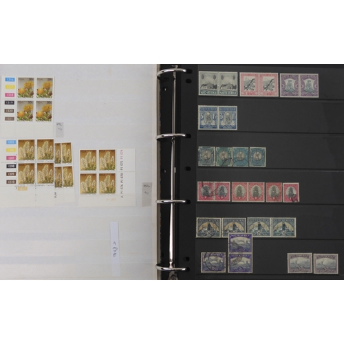 7019 - SOUTH AFRICA a collection on stock sheets to include 1910 2 1/2 d blue Union Of South Africa uswed, ... 