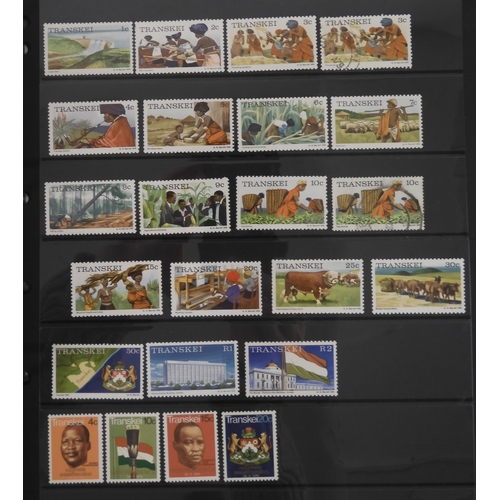 7019 - SOUTH AFRICA a collection on stock sheets to include 1910 2 1/2 d blue Union Of South Africa uswed, ... 