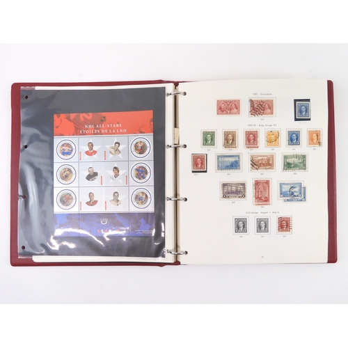 7022 - CANADA 1859 TO 1989 <br />The Stanley Gibbons The Stamps Of Canada (incomplete) to include colonial ...