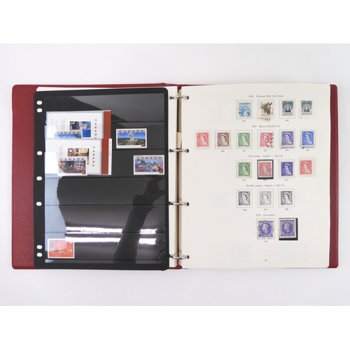 7022 - CANADA 1859 TO 1989 <br />The Stanley Gibbons The Stamps Of Canada (incomplete) to include colonial ...