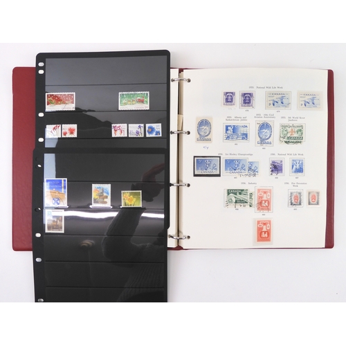 7022 - CANADA 1859 TO 1989 The Stanley Gibbons The Stamps Of Canada (incomplete) to include colonial era Ca... 