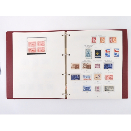 7022 - CANADA 1859 TO 1989 <br />The Stanley Gibbons The Stamps Of Canada (incomplete) to include colonial ...