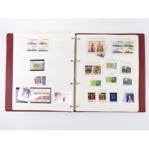 7022 - CANADA 1859 TO 1989 <br />The Stanley Gibbons The Stamps Of Canada (incomplete) to include colonial ...