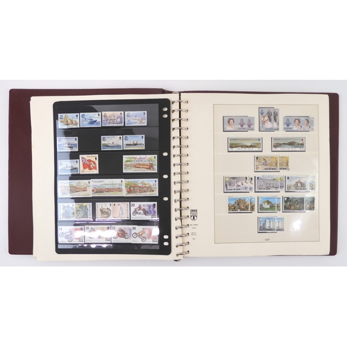 7023 - ISLE OF MAN 1958 to 1991 to include many unused stamps, uncut sheets, First Day Of Issue, The Golden... 