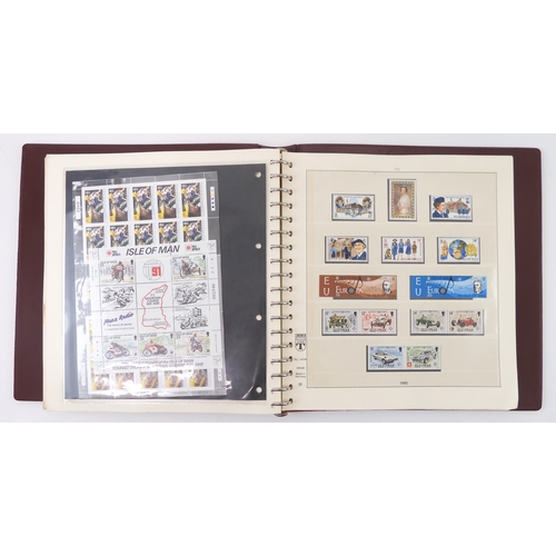 7023 - ISLE OF MAN 1958 to 1991 to include many unused stamps, uncut sheets, First Day Of Issue, The Golden... 