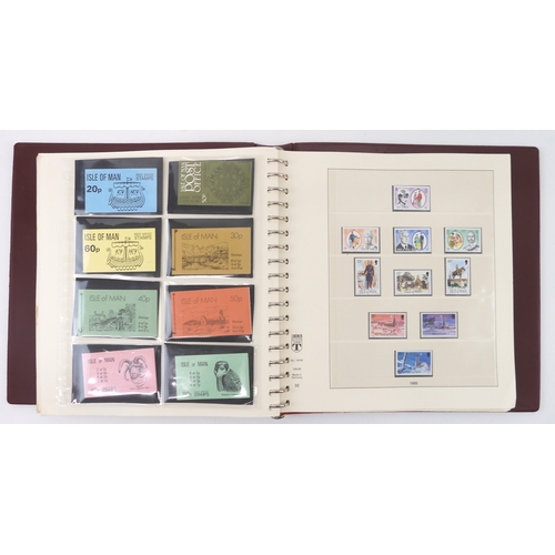 7023 - ISLE OF MAN 1958 to 1991 to include many unused stamps, uncut sheets, First Day Of Issue, The Golden...