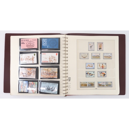 7023 - ISLE OF MAN 1958 to 1991 to include many unused stamps, uncut sheets, First Day Of Issue, The Golden... 