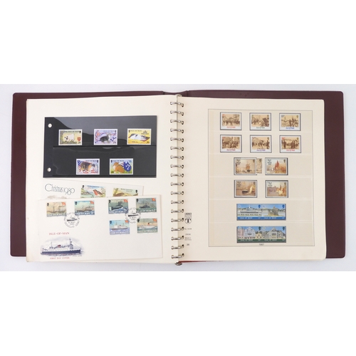 7023 - ISLE OF MAN 1958 to 1991 to include many unused stamps, uncut sheets, First Day Of Issue, The Golden...