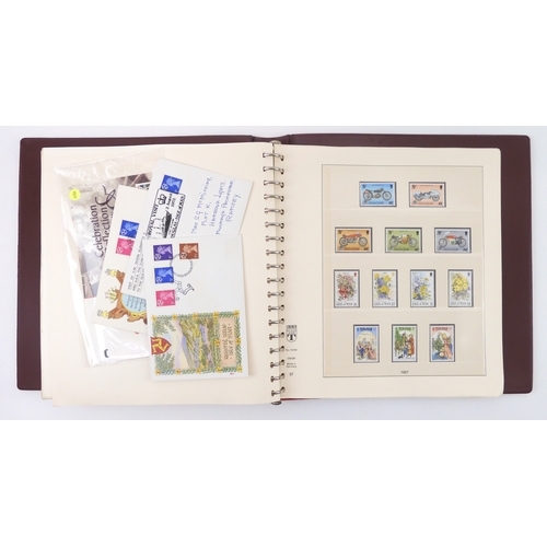 7023 - ISLE OF MAN 1958 to 1991 to include many unused stamps, uncut sheets, First Day Of Issue, The Golden...