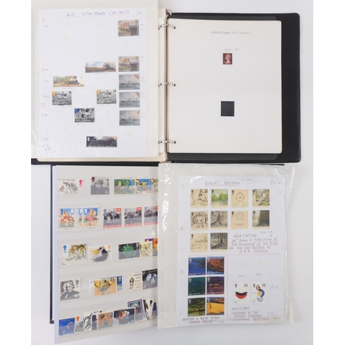 7026 - GREAT BRITAIN <br />A lot comprising The Royal Mail Definitive Collection, various Royal Mail Commem...