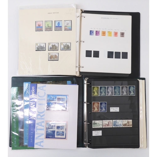 7026 - GREAT BRITAIN <br />A lot comprising The Royal Mail Definitive Collection, various Royal Mail Commem...