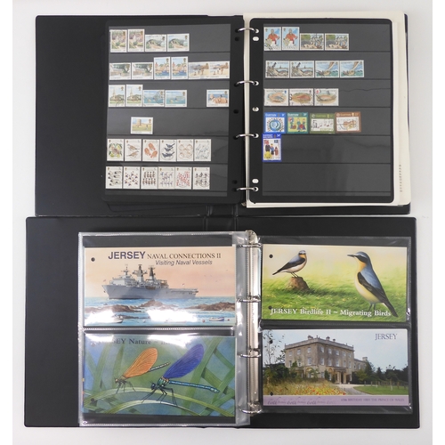 7029 - Channel Islands Jersey & Guernsey<br />A lot comprising Jersey Occupation Stamps, Jersey Special...