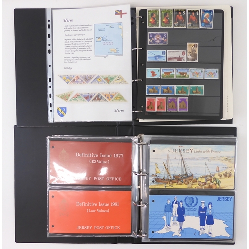 7029 - Channel Islands Jersey & Guernsey<br />A lot comprising Jersey Occupation Stamps, Jersey Special...