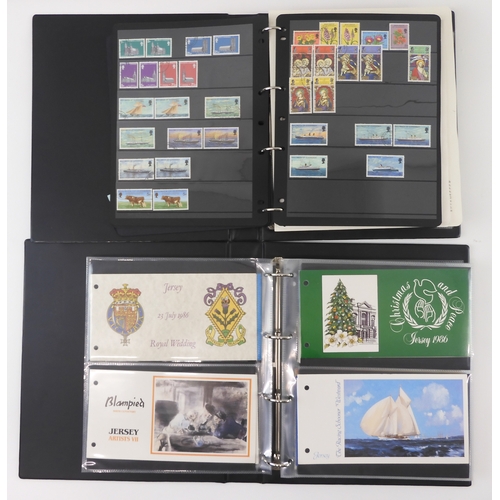 7029 - Channel Islands Jersey & Guernsey<br />A lot comprising Jersey Occupation Stamps, Jersey Special...