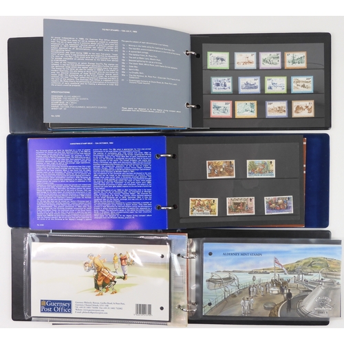 7030 - CHANNEL ISLANDS JERSEY & GUERNSEY<br />A lot of Guernsey Post Office Mint Stamps various themes ...