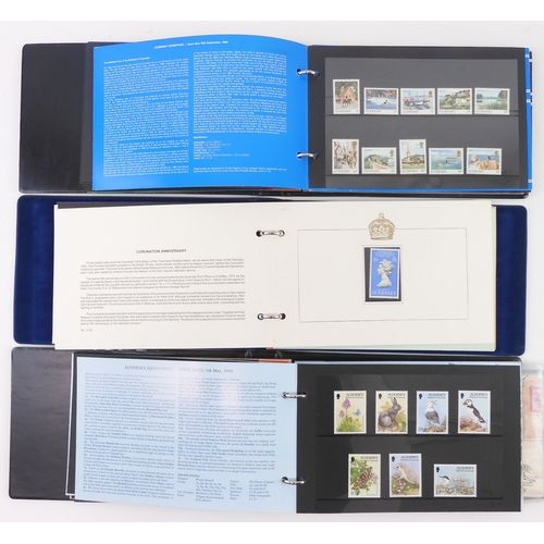 7030 - CHANNEL ISLANDS JERSEY & GUERNSEY<br />A lot of Guernsey Post Office Mint Stamps various themes ...