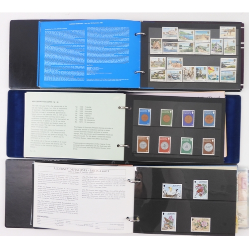 7030 - CHANNEL ISLANDS JERSEY & GUERNSEYA lot of Guernsey Post Office Mint Stamps various themes togeth... 