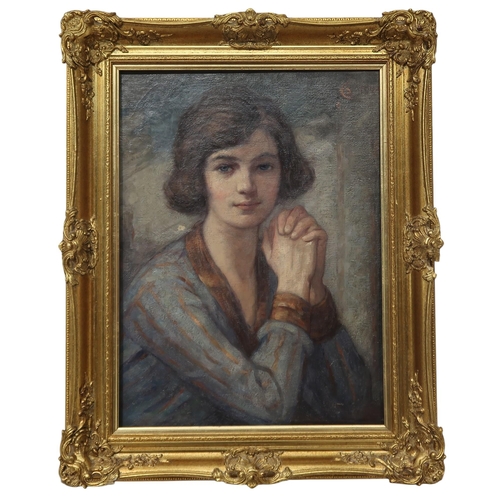 908 - STEWART CARMICHAEL (SCOTTISH 1867-1950) ZULIANA Oil on board, signed upper right, 58 x 43cm Title in... 