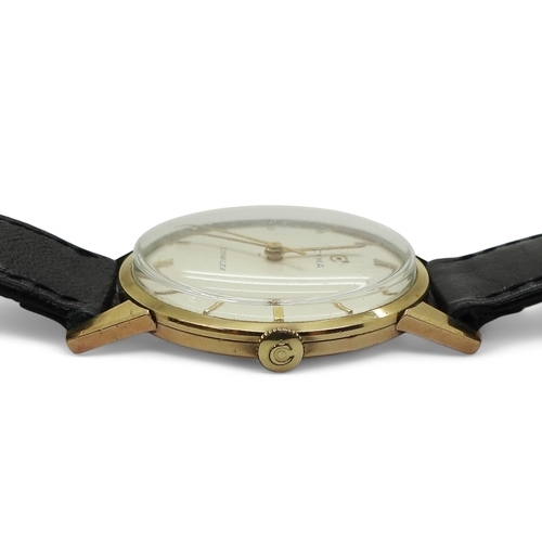 2888 - A GENTS CYMAFLEXthe case in 9ct gold hallmarked Edinburgh 1960. Cyma case reference number 37327, th... 