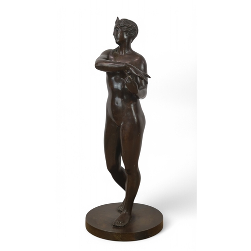 3040 - MAYA SERGER VAN PANHUYS (BRITISH 1870-1944)CLASSICAL NUDEBronze, signed on plinth, dated 1923, 49cm ... 