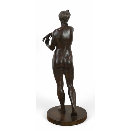 3040 - MAYA SERGER VAN PANHUYS (BRITISH 1870-1944)CLASSICAL NUDEBronze, signed on plinth, dated 1923, 49cm ... 