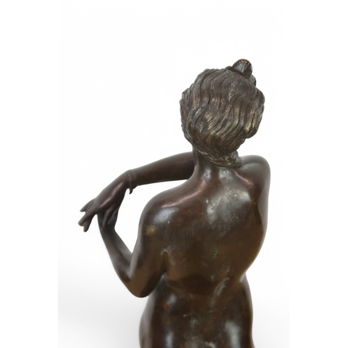 3040 - MAYA SERGER VAN PANHUYS (BRITISH 1870-1944)CLASSICAL NUDEBronze, signed on plinth, dated 1923, 49cm ... 