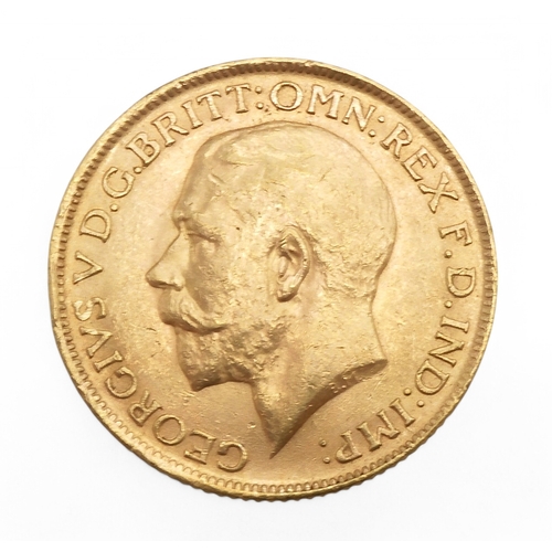 2451 - GEORGE V (1910-1936) 1 SOVEREIGN 1911Obversebust of King George V facing left  legend around GEORGIV... 