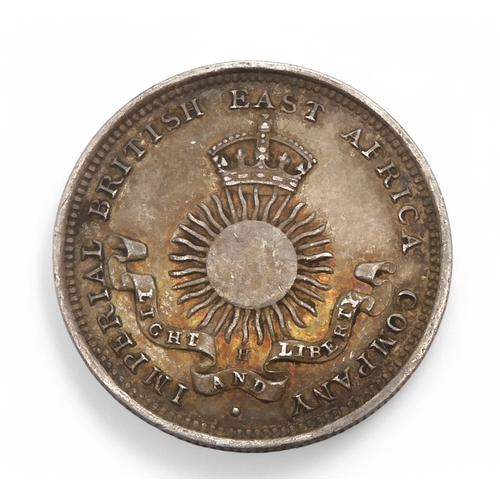 IMPERIAL BRITISH EAST AFRICA COMPANY  (1887-1895) 1/4 RUPEE 1890