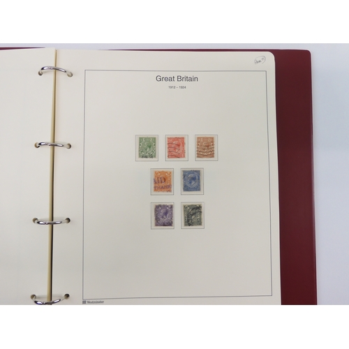 7014 - Great Britain 1841 to 1988 used and new<br />The Great Britain Collection, most pages complete to in...