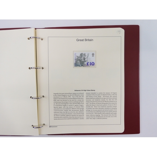 7014 - Great Britain 1841 to 1988 used and newThe Great Britain Collection, most pages complete to include ... 