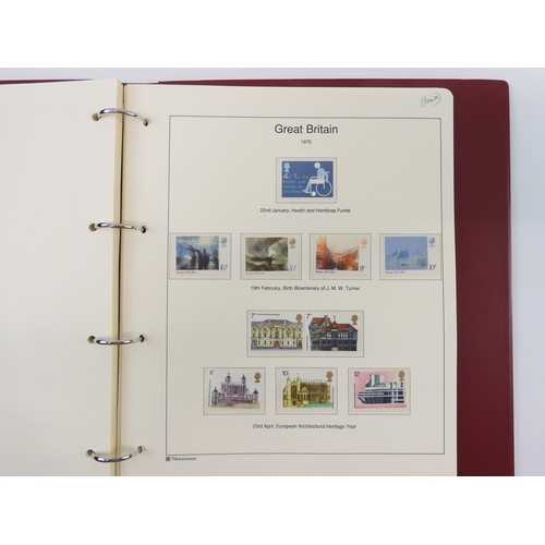 7014 - Great Britain 1841 to 1988 used and new<br />The Great Britain Collection, most pages complete to in...