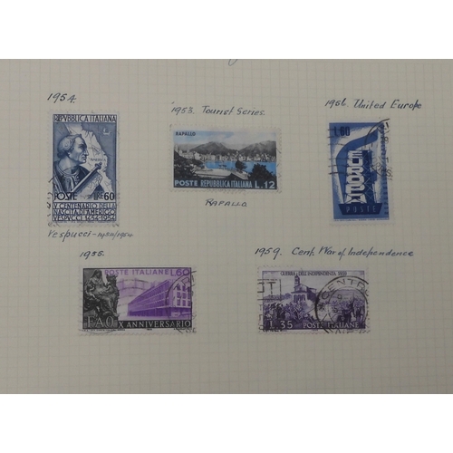 7036 - A good collection to include air stamps in a utility album with Honduras 1930 air stamps, Italy 1930...