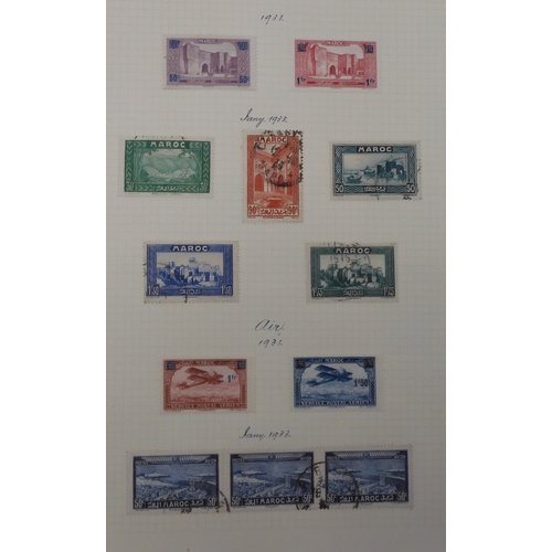 7036 - A good collection to include air stamps in a utility album with Honduras 1930 air stamps, Italy 1930...