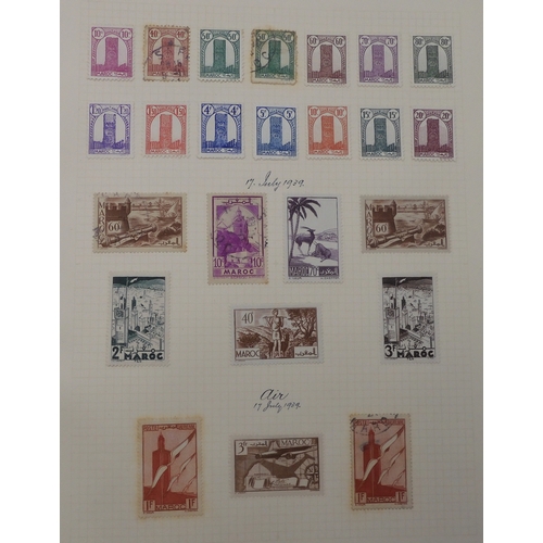 7036 - A good collection to include air stamps in a utility album with Honduras 1930 air stamps, Italy 1930... 