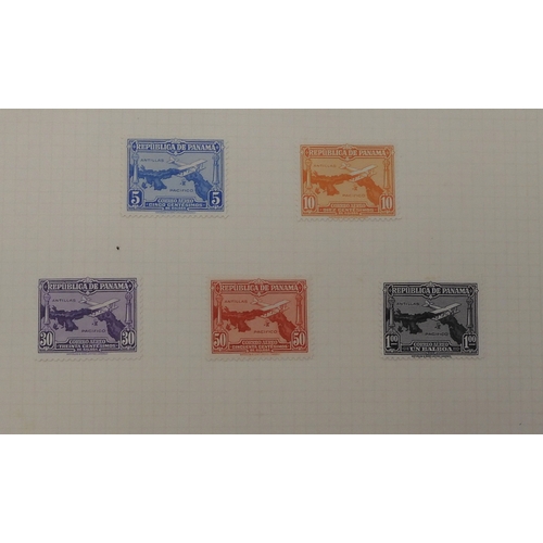 7036 - A good collection to include air stamps in a utility album with Honduras 1930 air stamps, Italy 1930... 