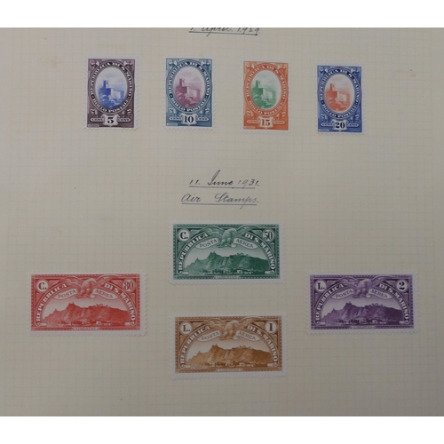 7036 - A good collection to include air stamps in a utility album with Honduras 1930 air stamps, Italy 1930...