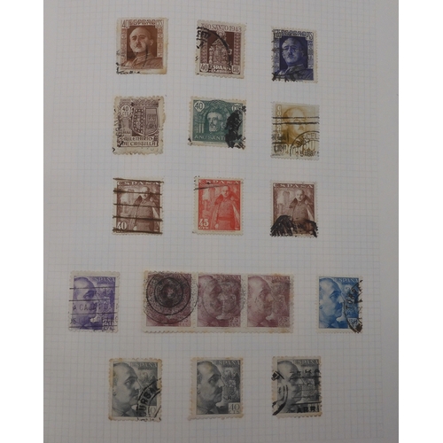 7036 - A good collection to include air stamps in a utility album with Honduras 1930 air stamps, Italy 1930... 