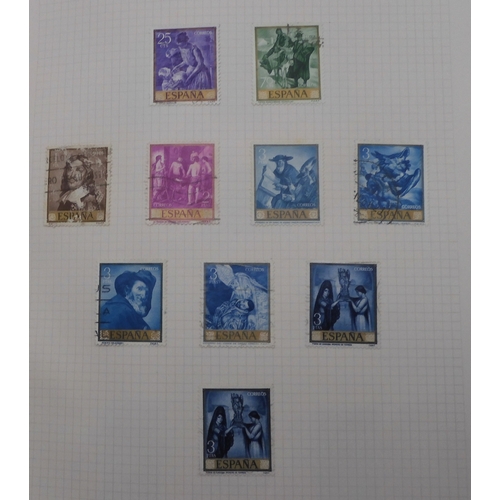 7036 - A good collection to include air stamps in a utility album with Honduras 1930 air stamps, Italy 1930...