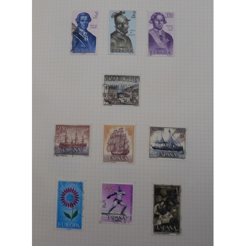 7036 - A good collection to include air stamps in a utility album with Honduras 1930 air stamps, Italy 1930... 