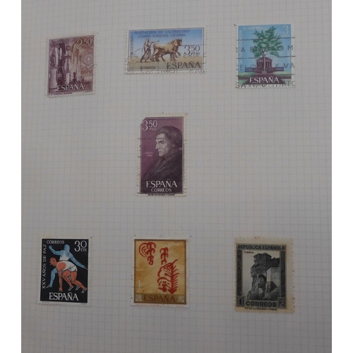 7036 - A good collection to include air stamps in a utility album with Honduras 1930 air stamps, Italy 1930... 