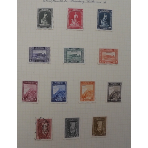 7036 - A good collection to include air stamps in a utility album with Honduras 1930 air stamps, Italy 1930... 