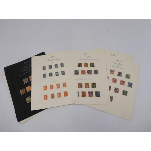 7037 - REPUBLIC OF CHINA<br />used stamps to include 1912 Chinese Empire stamps overprinted 